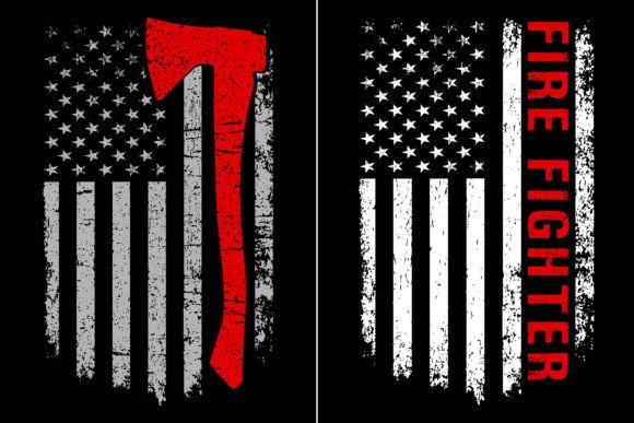 American Firefighter Axe Flag Design: A Powerful Symbol for Modern Branding