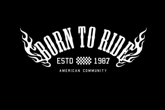 Born to Ride: Urban Streetwear Graphic Design