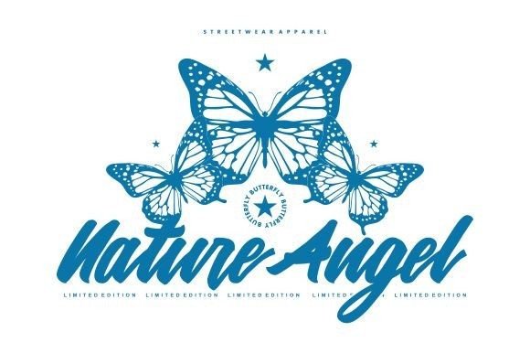Butterfly T-Shirt Design: A Full-Color Creative Asset