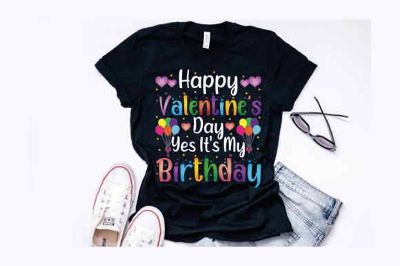Celebrate with Style: Happy Valentine's Day & Birthday Design