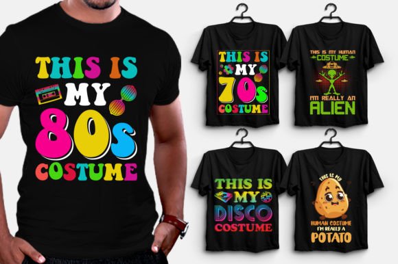 Costume T-Shirt Design: A Professional Creative Asset Bundle