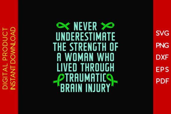 Empowering Visuals: Traumatic Brain Injury T-Shirt Design