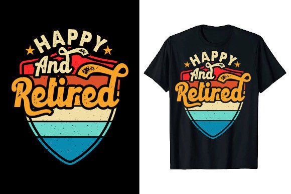 Retire Pension Retirement T-shirt Design: Creative Asset Guide