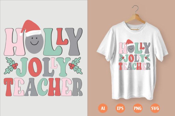 Reviving Festive Charm: The Retro Christmas T-shirt Design 16