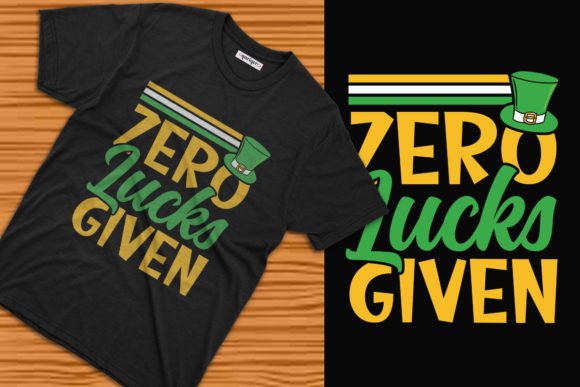 Saint Patrick Day Lucky Tee Design: Your Festive Creative Asset