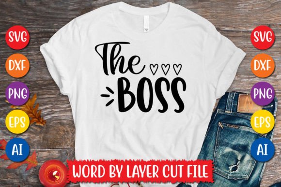 The Boss SVG Design: Elevate Your Creative Projects
