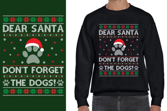 Ugly Christmas Sweater Design: Festive Creative Assets