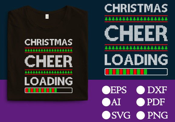 Ugly Christmas T-Shirt Design: Festive Graphic Assets
